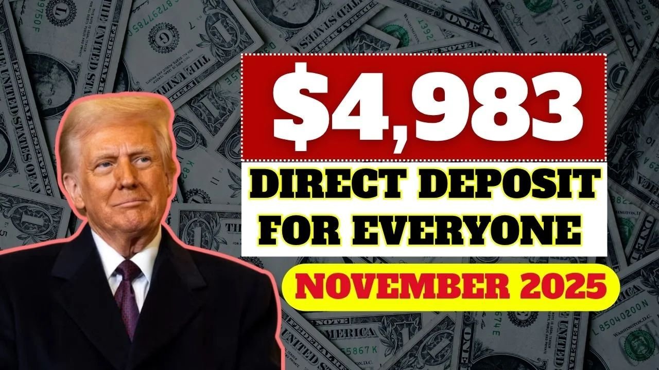 $4,983 Direct Deposit